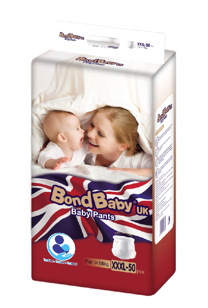 Bondbaby UK Red Baby - Baby Pull-Up Pants XXXL